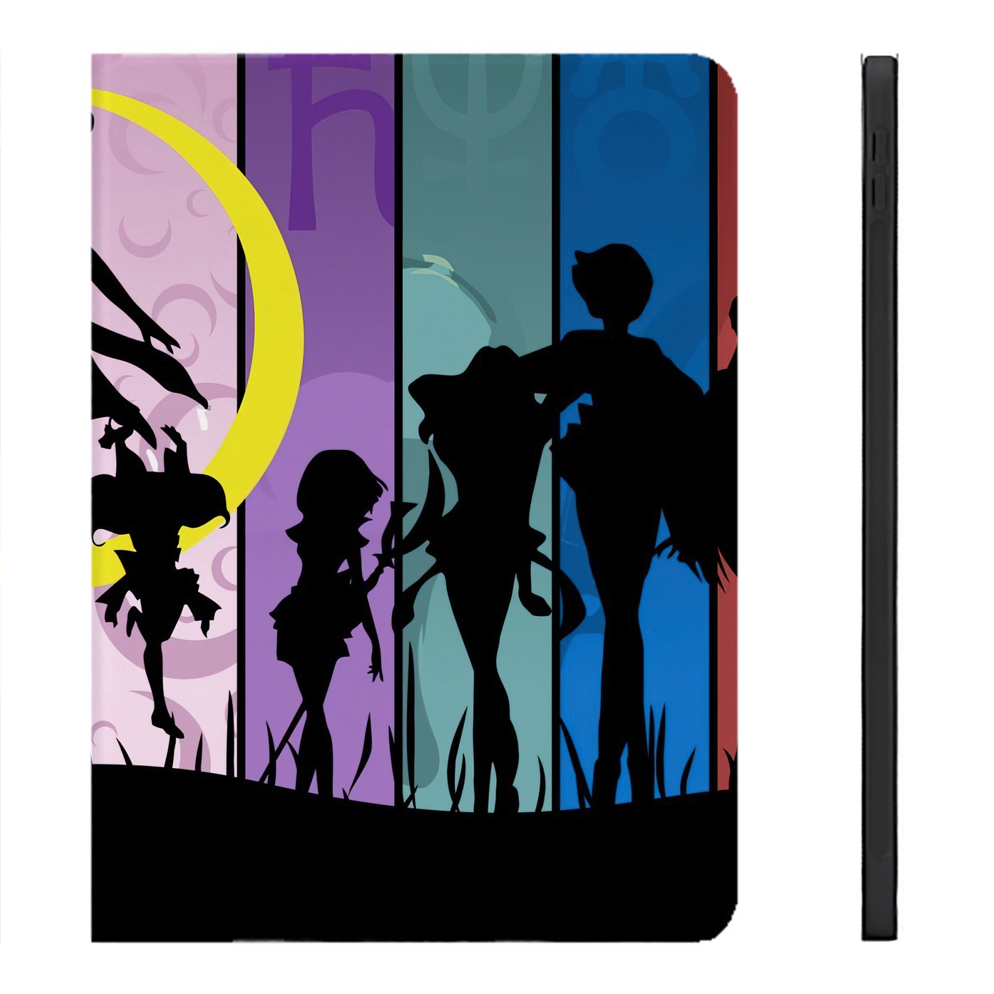 （画像用） 美少女戦士セーラームーン Sailor Moon IPadケース ペンホルダー付き ブックスタイルデザイン